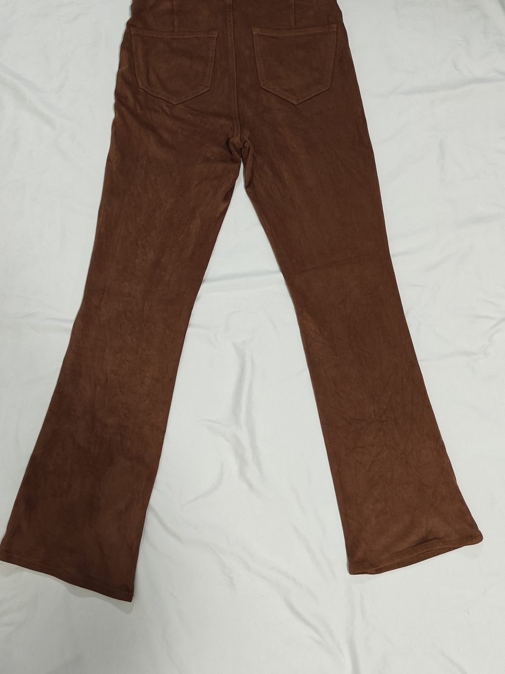 American Eagle Outfitters Brown Suede-Look Pants